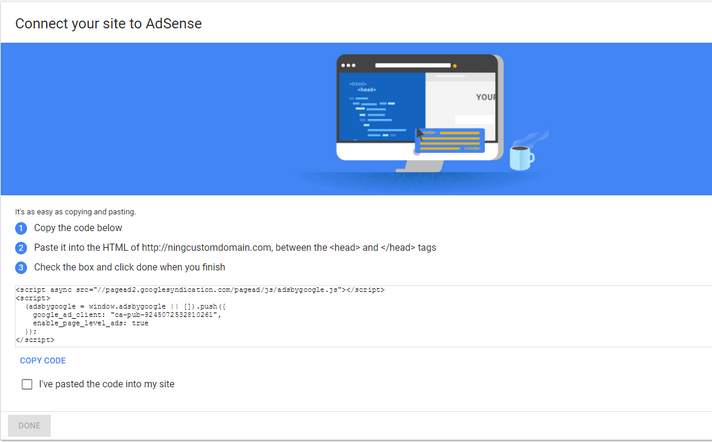 adsense page level ads